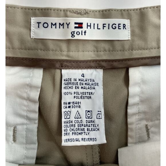 Tommy Hilfiger Golf Khaki Shorts Women’s Size 4 - Picture 7 of 8